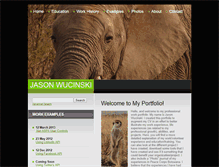 Tablet Screenshot of jasonwucinski.com